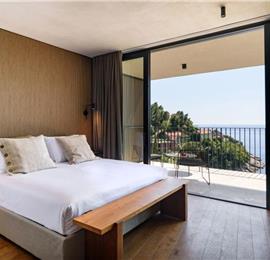 Luxury 5 Bedroom Villa with Heated Infinity Pool, Sauna, Gym, Jacuzzi and Sea Views in Vrbica, near Dubrovnik, Sleeps 10